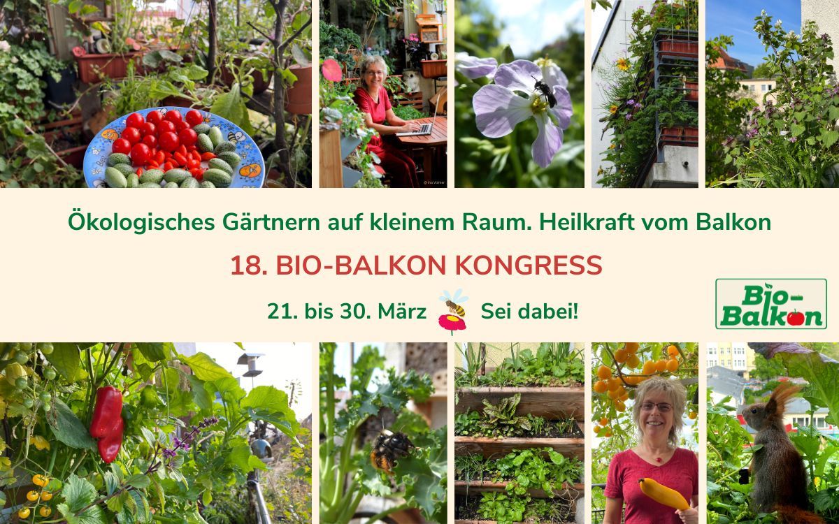 18. Bio-Balkon-Onlinekongress vom 21. 