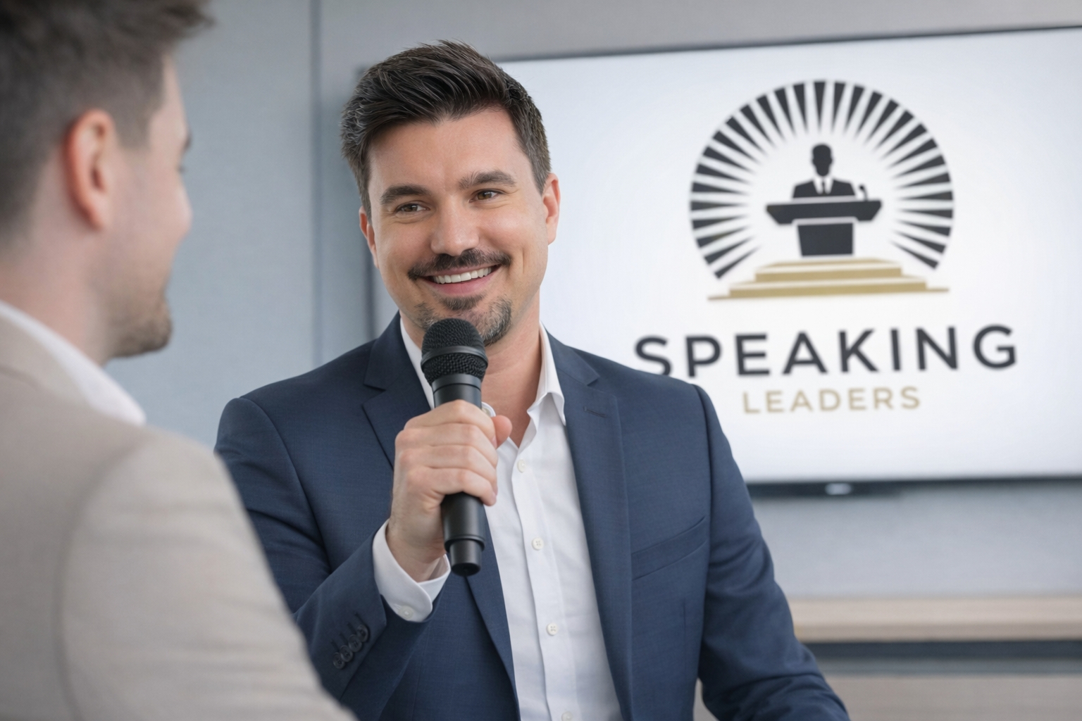 Tim Christopher Gasse (Gründer Speaking Leaders) im Executive Coaching (Die Bildrechte liegen bei dem Verfasser der Mitteilung.)