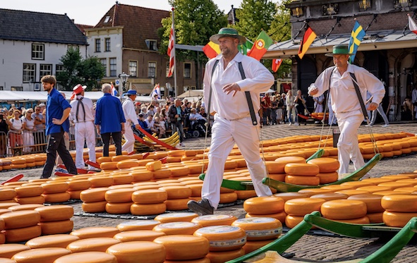 Führungüber Alkmaars Käsemarkt: Auf den Spuren jahrhundertealter Tradition (Bildquelle: @Ed van de Pol)
