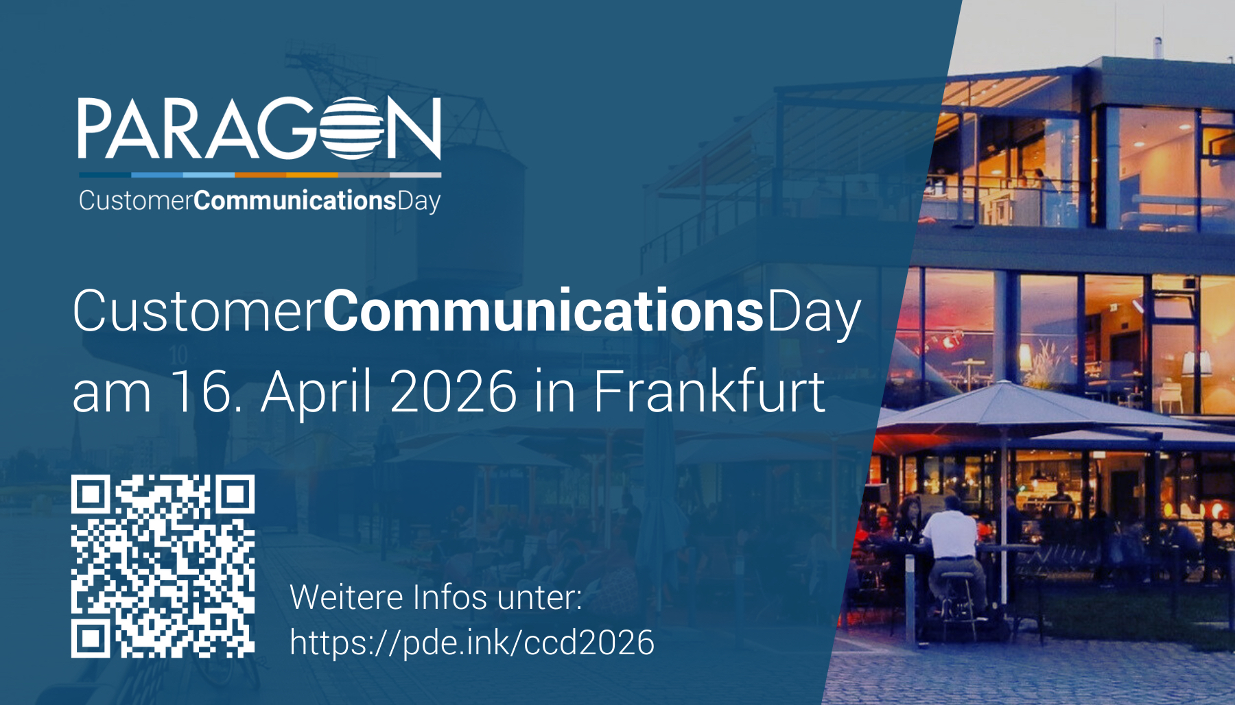 Von der Praxis für die Praxis–Impulsvorträge beim 3. CustomerCommunicationsDay von Paragon (Die Bildrechte liegen bei dem Verfasser der Mitteilung.)