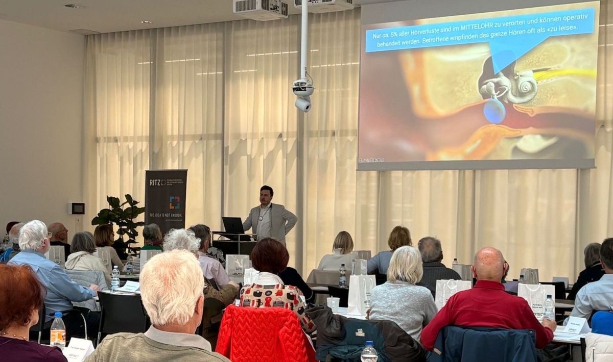 Vortag im Innovationszentrum Friedrichshafen (© KOJ)