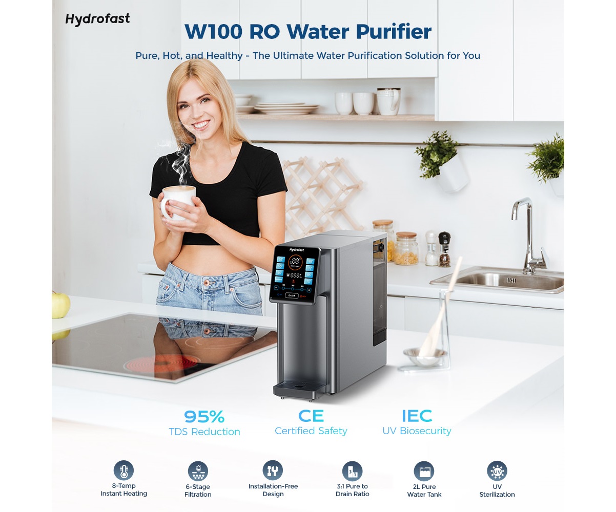 Hydrofast W100 Countertop RO Water Purifier