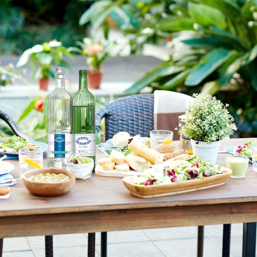 So lassen sich Säuren und Basen im schönen Ambiente in Balance bringen.