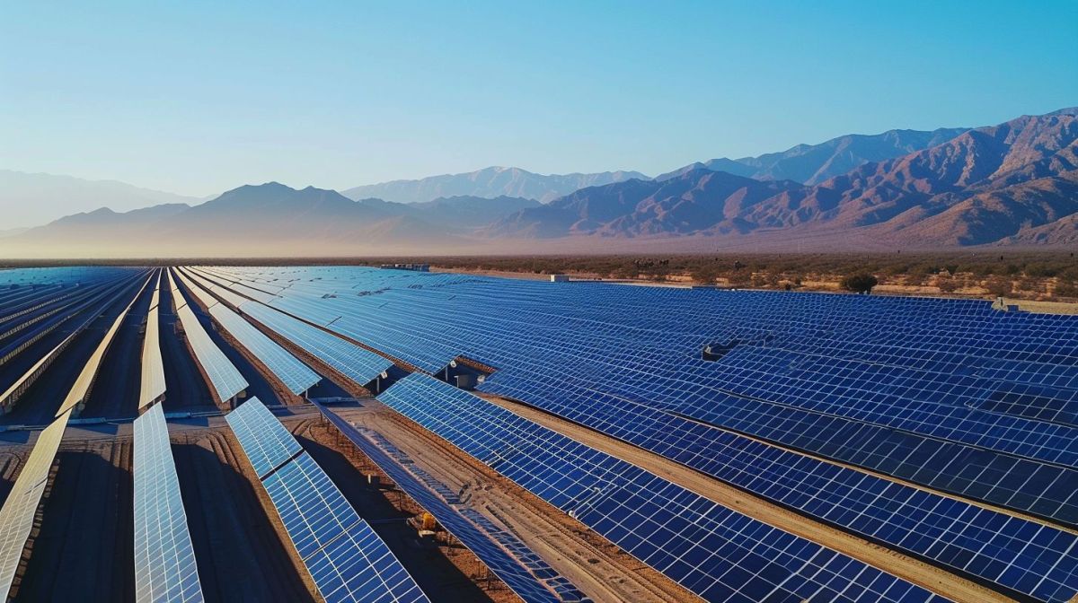 Solarpark als Beispiel für skalierbare Investitionen in nachhaltige Energieinfrastruktur (© CONFIDEX | Symbolbild)