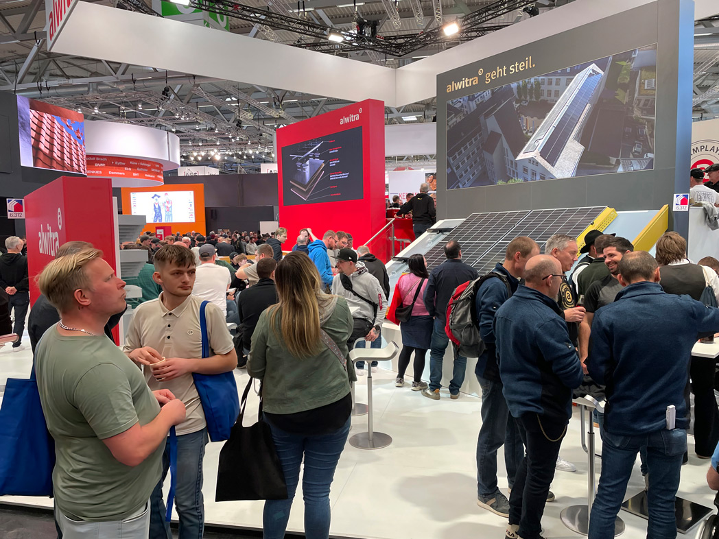 alwitra auf der Dach+Holz International 2026 in Köln (Bildquelle: alwitra)
