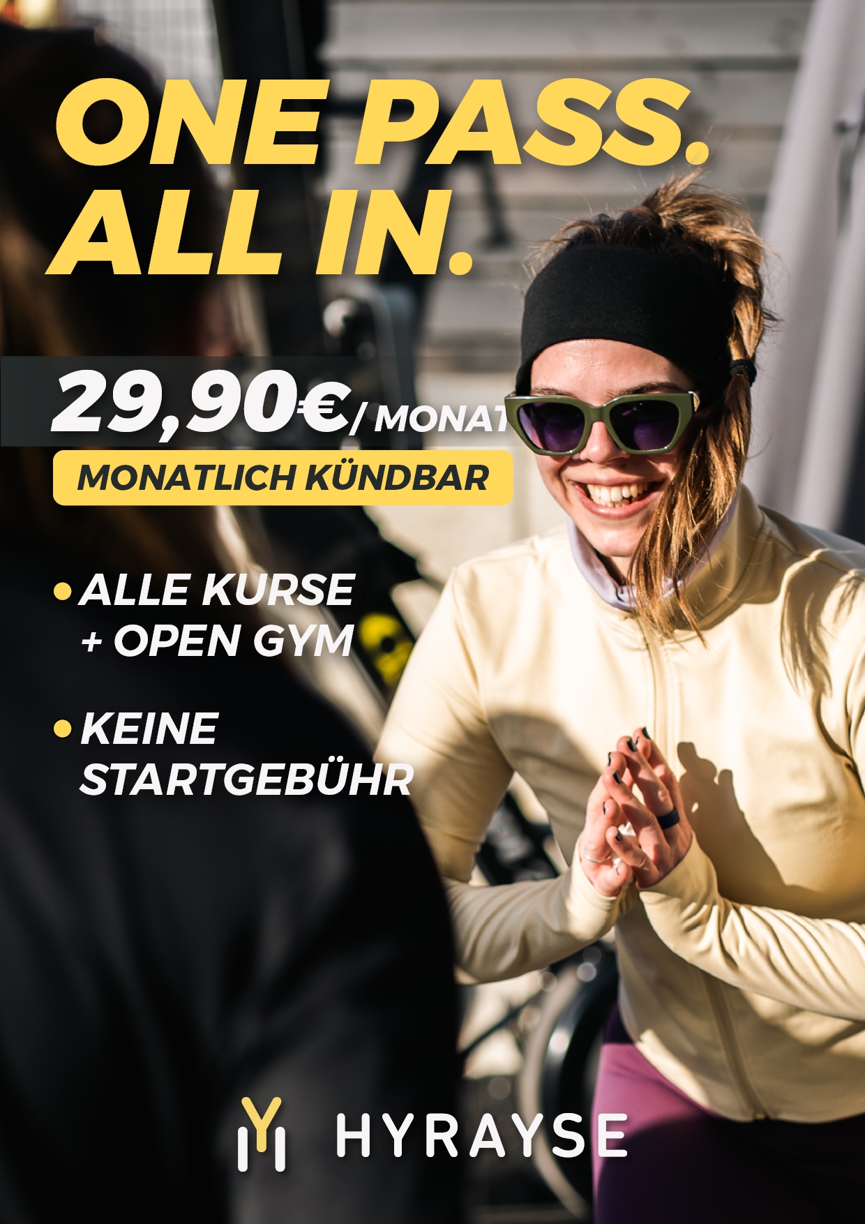 Open Gym und alle Fitnesskurse zum Flatrate-Preis von 29,90 Euro (Die Bildrechte liegen bei dem Verfasser der Mitteilung.)