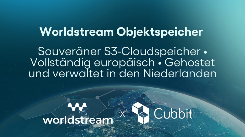 Worldstream und Cubbit starten unabhängigen, souveränen S3-Cloud-Speicher (Bildquelle: @ Worldstream)