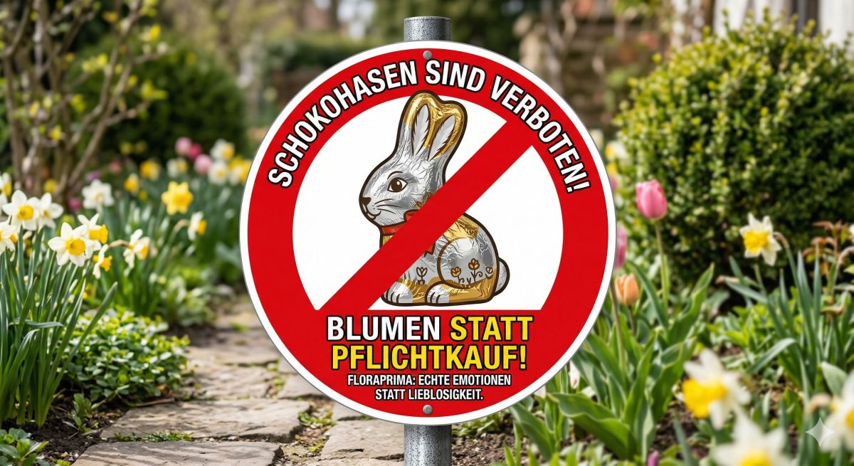 Blumen sind das persönlichere Ostergeschenk (© Ki generiert)
