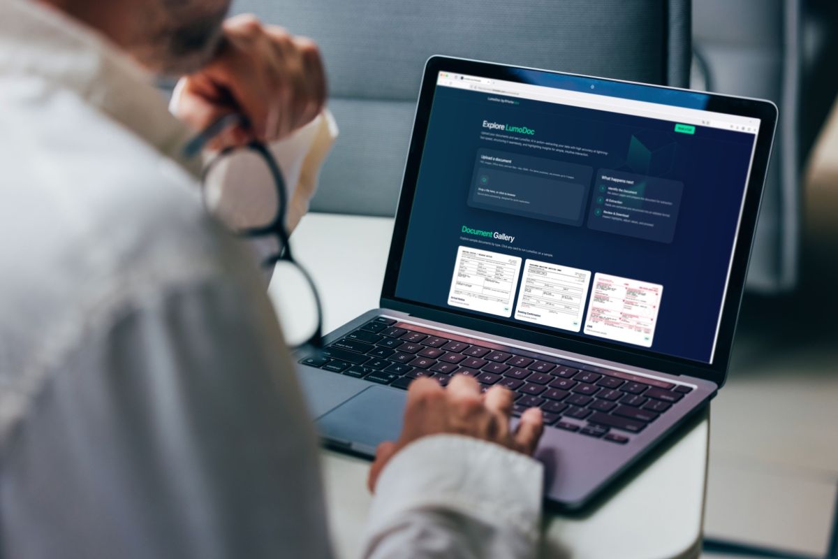 Explore LumoDoc: Unternehmen können die KI-gestützte Dokumentenverarbeitung direkt im Browser testen (© Forto)