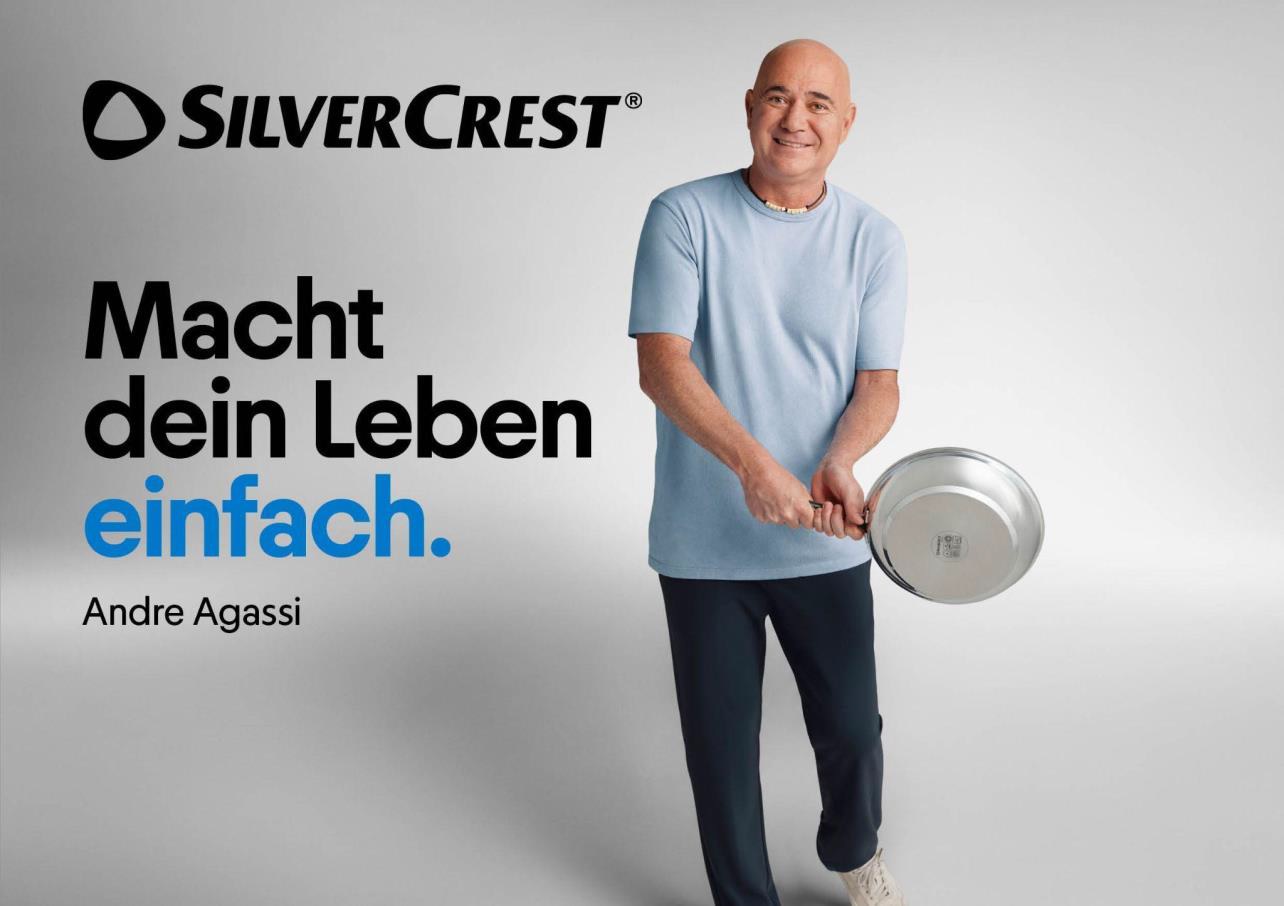 SILVERCREST und Andre Agassi - Leistungsstarke Technik für Küche und Haushalt