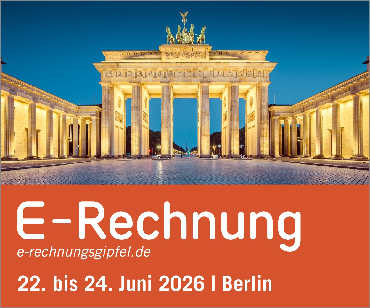 E-Rechnungs-Gipfel 2026 (Die Bildrechte liegen bei dem Verfasser der Mitteilung.)