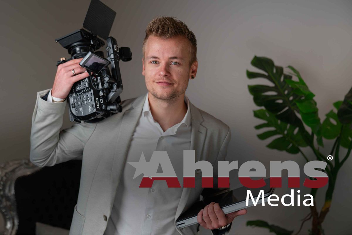 Foto: Nils Ahrens, Inhaber, Logo, Ahrens Media (© Ahrens Media)