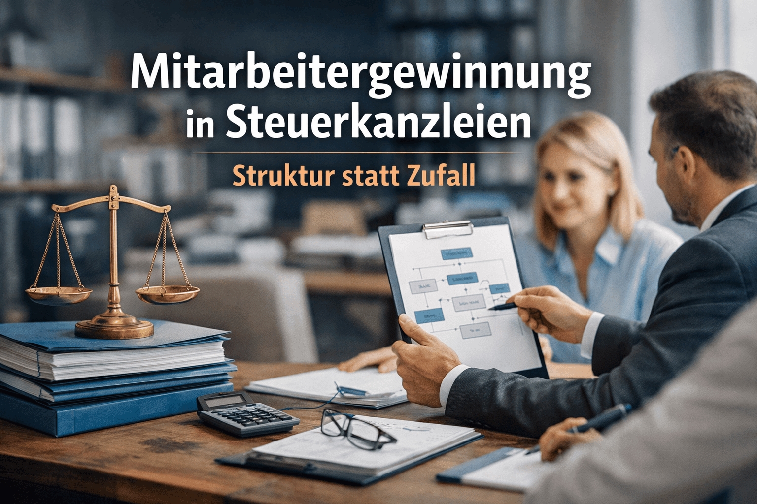 Fehlende Struktur in der Mitarbeitergewinnung bei Steuerkanzleien (Die Bildrechte liegen bei dem Verfasser der Mitteilung.)