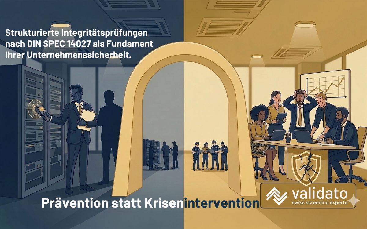 Wie die neue DIN SPEC 14027 den Wirtschaftsschutz revolutioniert  (© Validato)