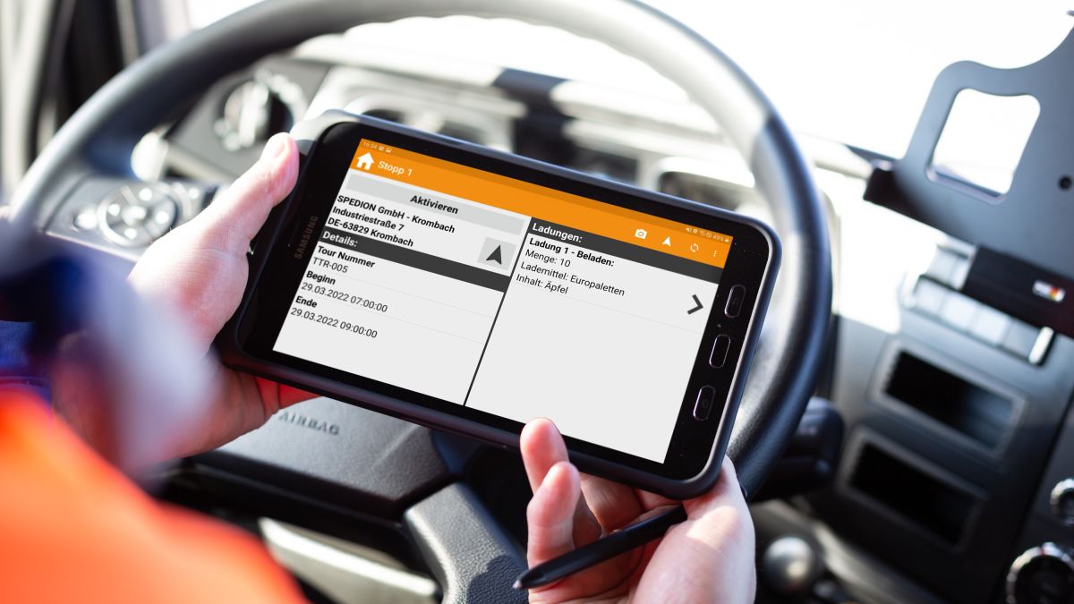 Aus über LOGENIOS ins TMS übertragenen Aufträgen erstellt die Disposition Touren für die Fahrer. (© )