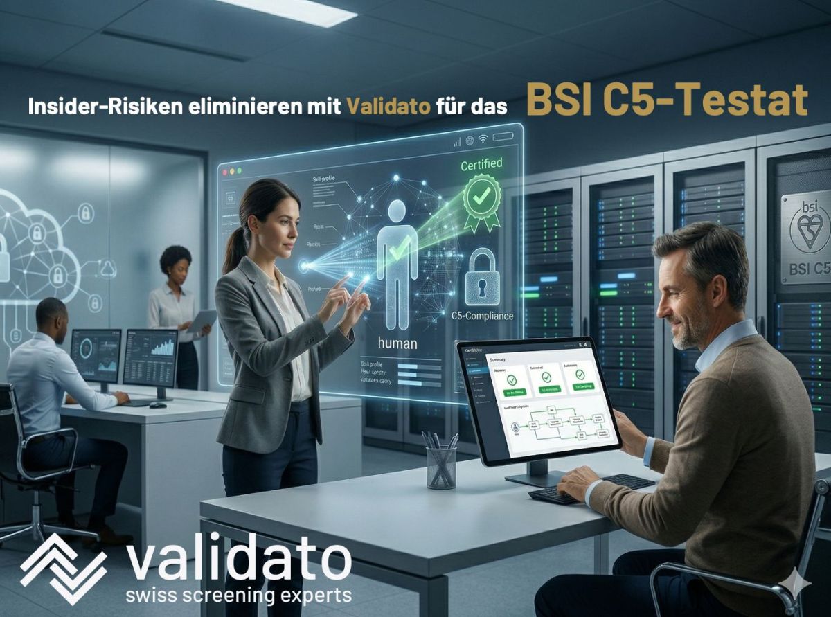 BSI C5 & Personalsicherheit: So automatisieren Sie Vertrauen mit Validato (© Validato)