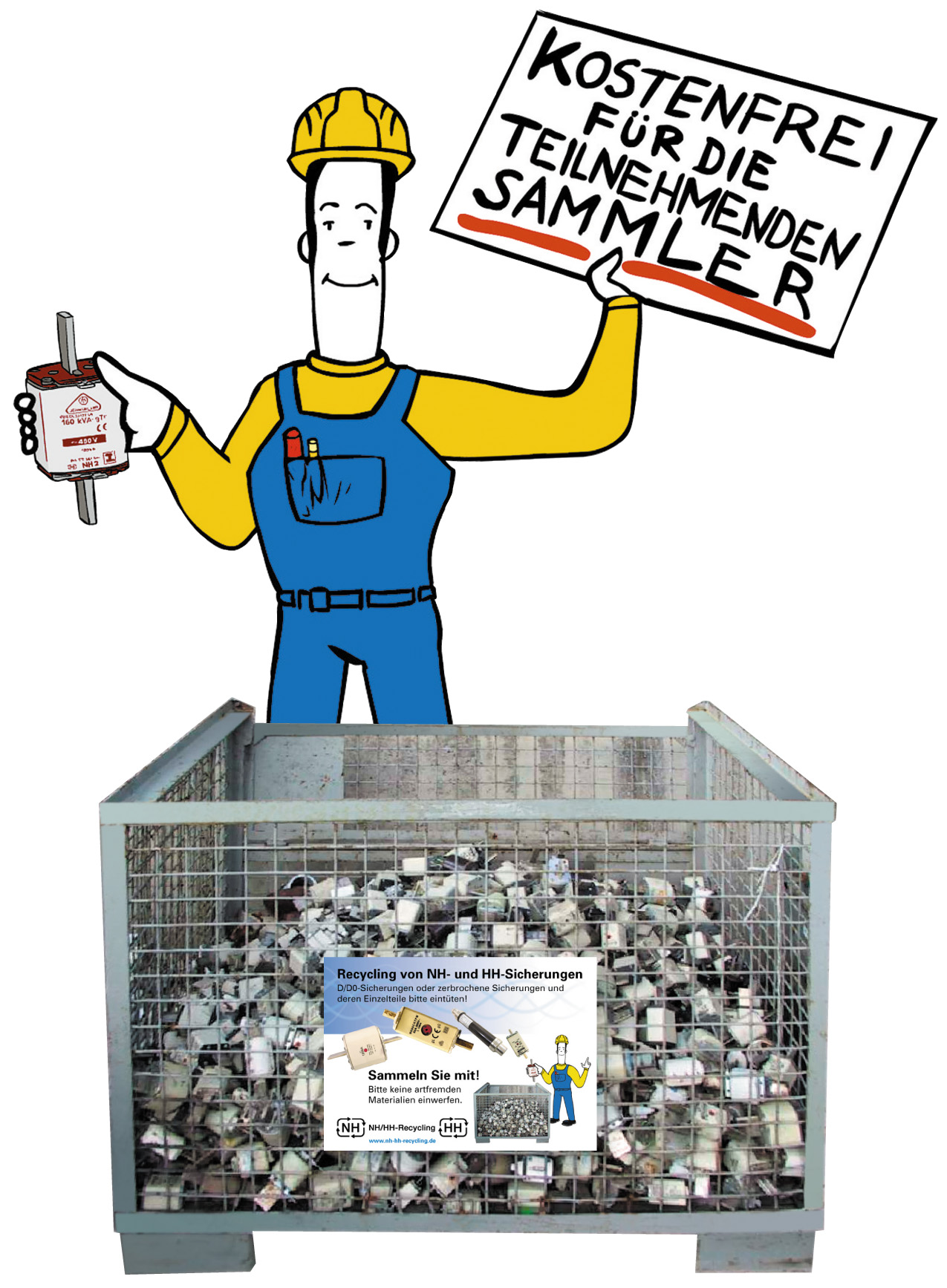 Gemeinnützig - Nachhaltig - Kostenfrei für alle Sammler