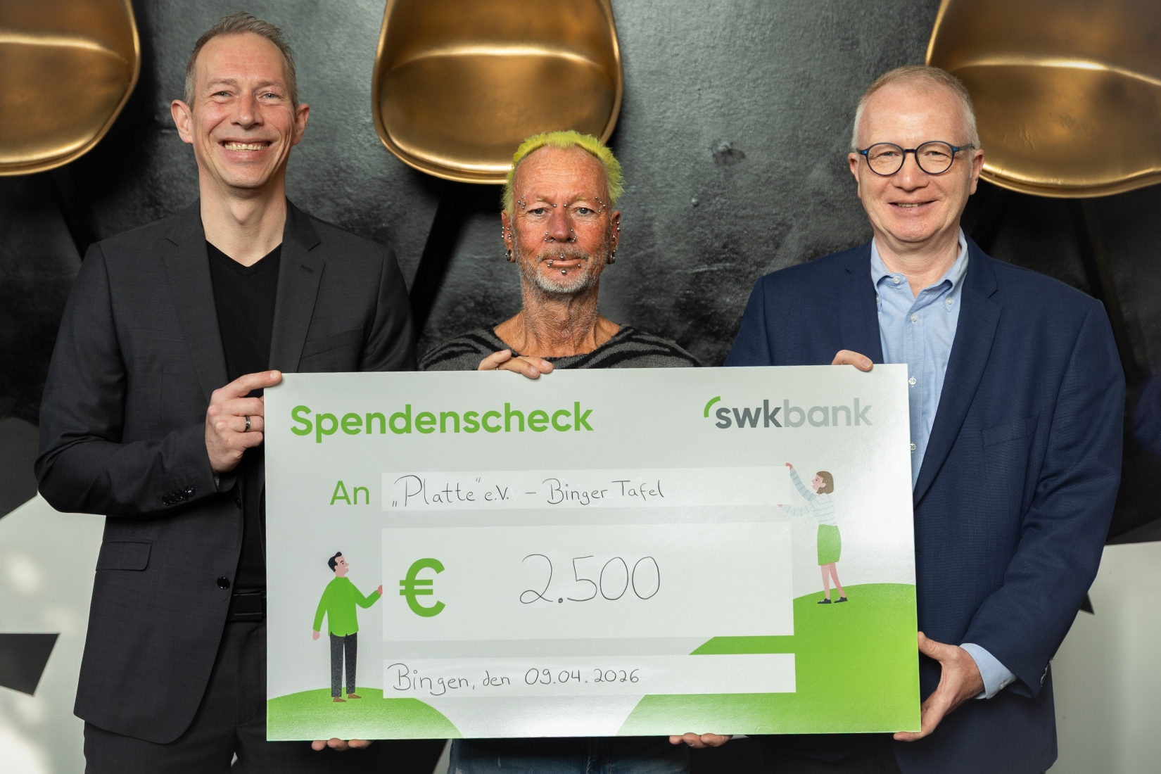 Das Foto zeigt von links nach rechts: Heiko Thiel, Senior Expert Finance, SWK Bank, Mainz/Bingen, Ra