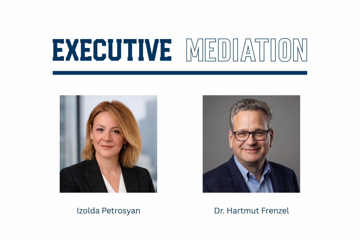 EXECUTIVE MEDIATION - Kooperation Izolda Petrosyan und Dr. Hartmut Frenzel (© Izolda Petrosyan und Dr. Hartmut Frenzel)