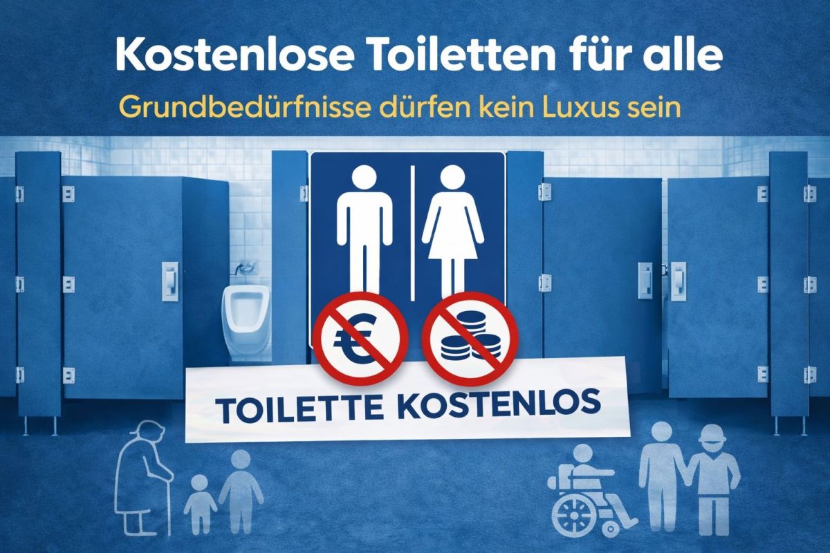 Symbolbild zur Petition von Sascha Ernst Dietrich: Der Zugang zu Toiletten im öffentlichen Raum ist  (© Sascha Ernst Dietrich )