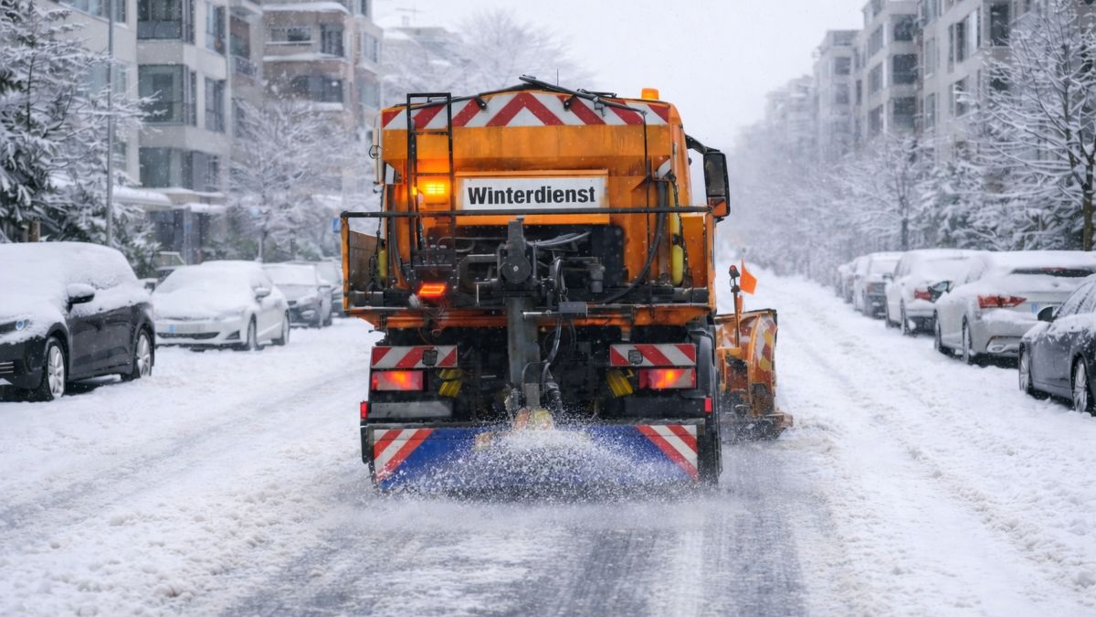 Sichere Einsatzkoordination im Winterdienst mit e*Message (© e*Message)