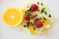 Orangen-Fenchelsalat mit Orange (Hotel Bayern Vital)