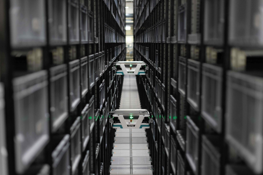 Lyreco automatisiert Logistikzentrum mit Exotec (Die Bildrechte liegen bei dem Verfasser der Mitteilung.)