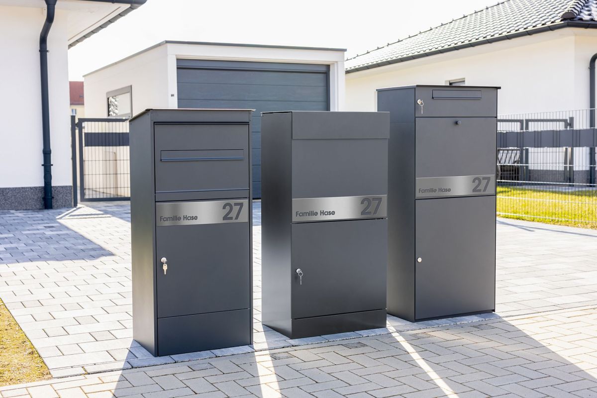 Die Paketboxen JASPER XL, MONTREAL und KNOBOX PRO im Vergleich (© )