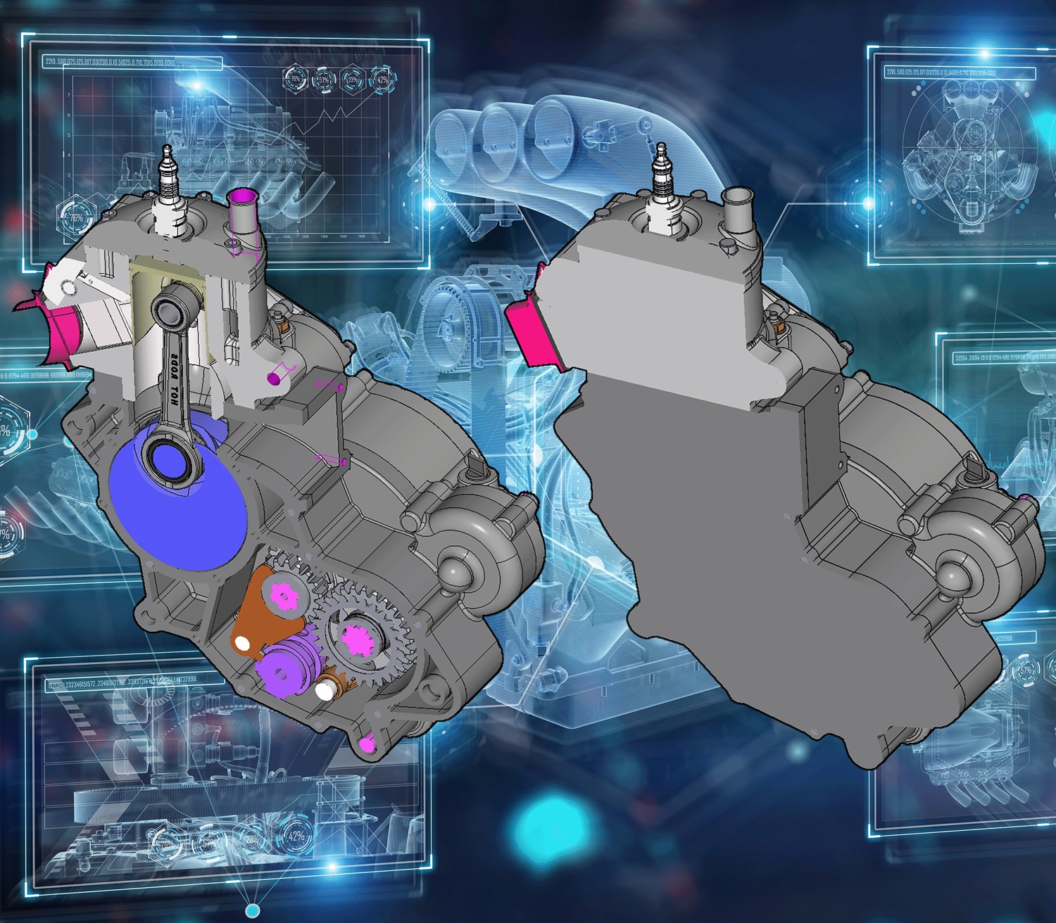 Intelligente Geometrie-Vereinfachung für leistungsfähige Digital Twins mit 3D_Evolution Simplifier (Bildquelle: CoreTechnologie GmbH)