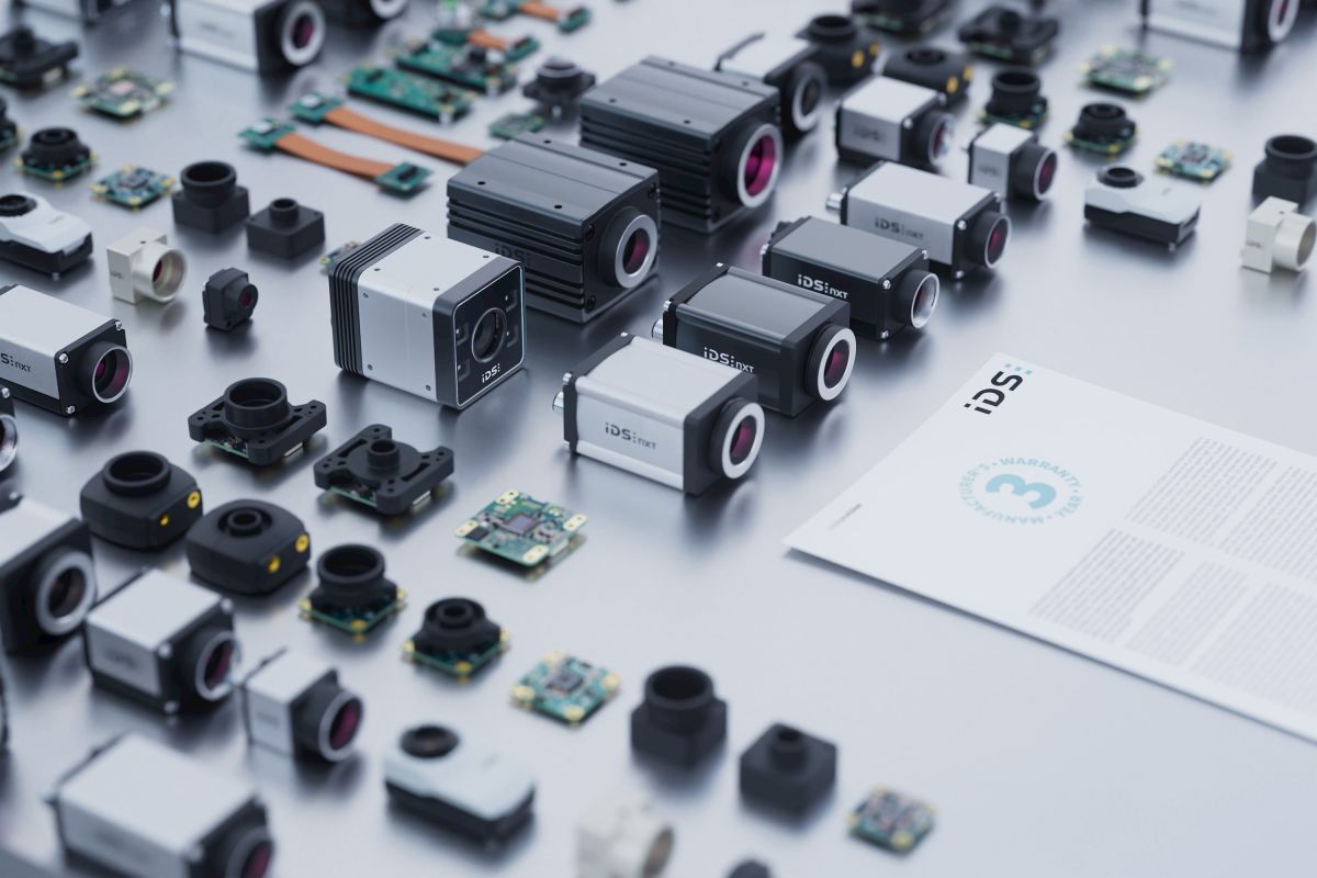 IDS Imaging Development Systems bietet ab sofort eine freiwillige 3-jährige Herstellergarantie (© IDS)