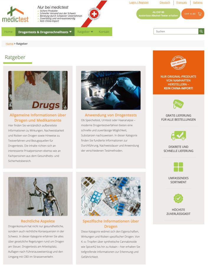 Umfassender Ratgeber von medictest Diagnostik (© )