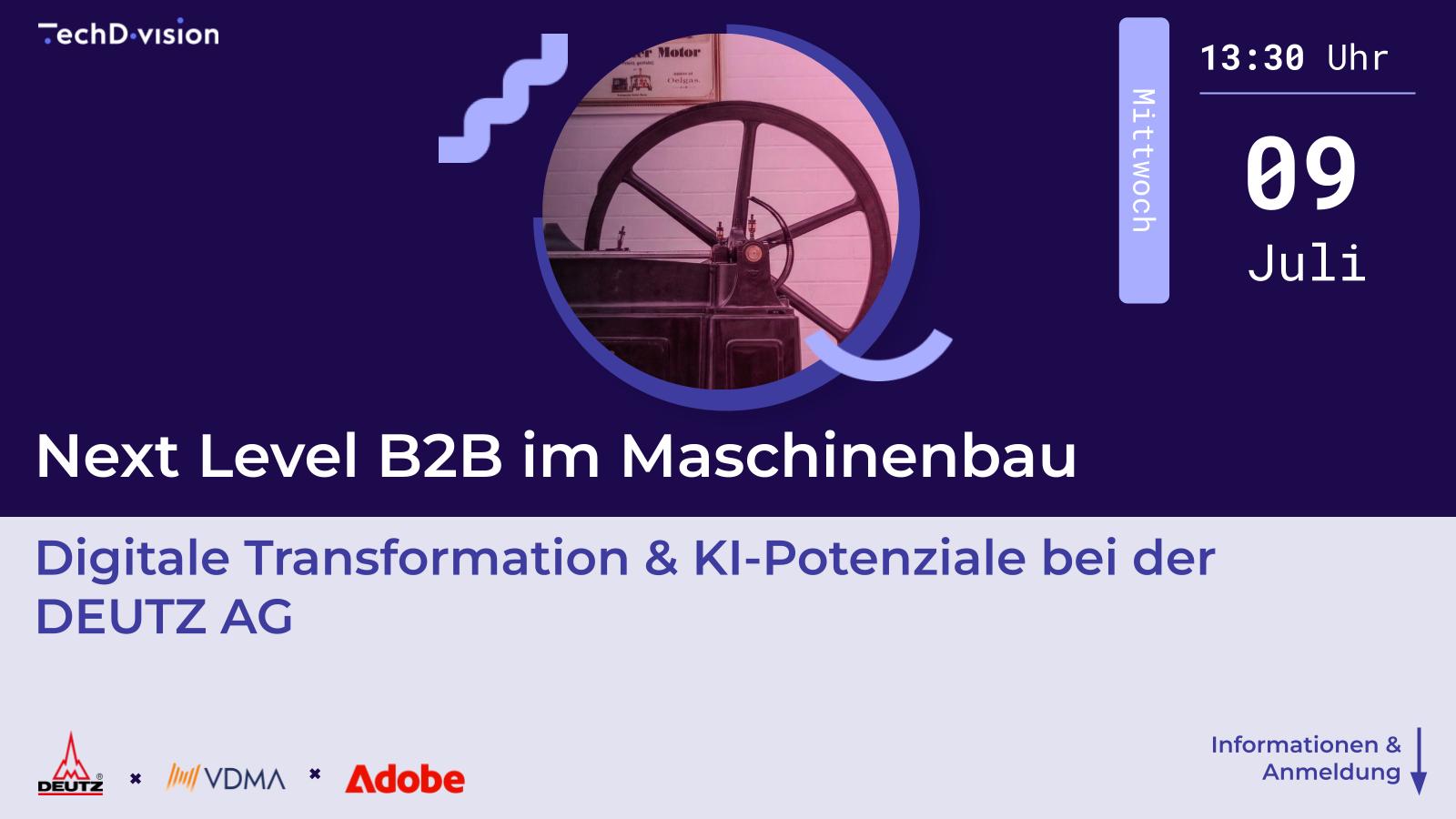 B2B Kunden-Event bei DEUTZ am 09. Juli