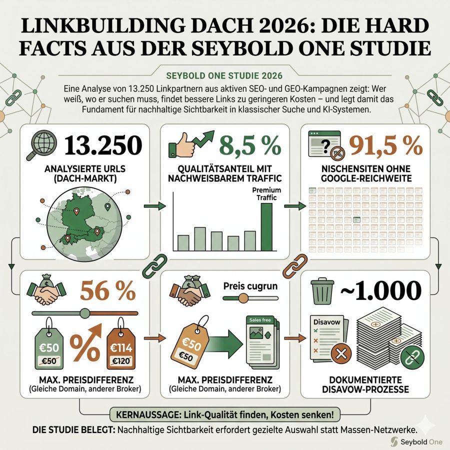 Linkbuilding Studie 2026 von SEYBOLD ONE GMBH (© SEYBOLD ONE, erstellt mit GEMINI PRO)