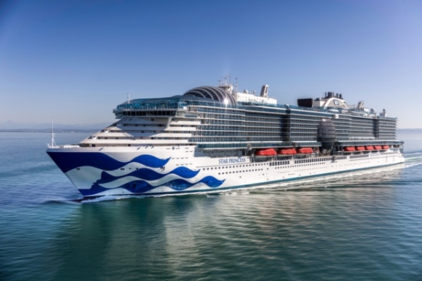  Die 2025 in Dienst gestellte Star Princess ist das aktuelle Flaggschiff der Princess-Flotte