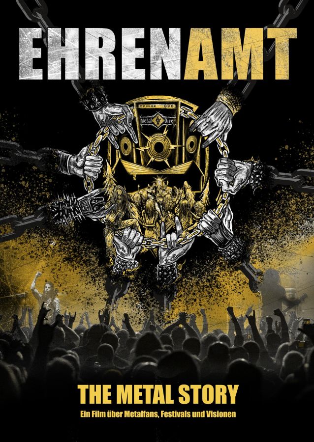 Cover der Musikdokumenation Ehrenamt - The Metal Story (© Daniel Hofmann)
