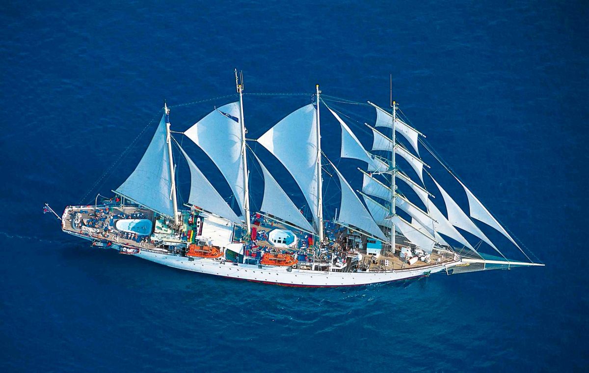 Star Clippers segelt über den Atlantik (© Foto Star Clippers)