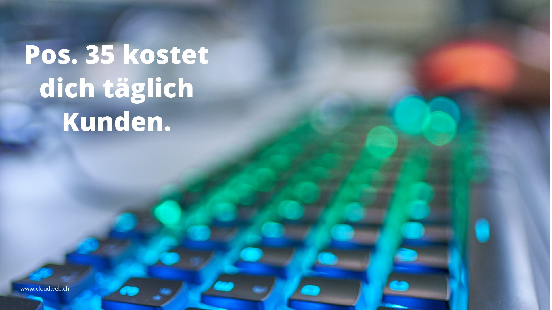 Erfolgsstory Online Marketing cloudWEB–Von Pos. 35 auf Seite 1 (Die Bildrechte liegen bei dem Verfasser der Mitteilung.)