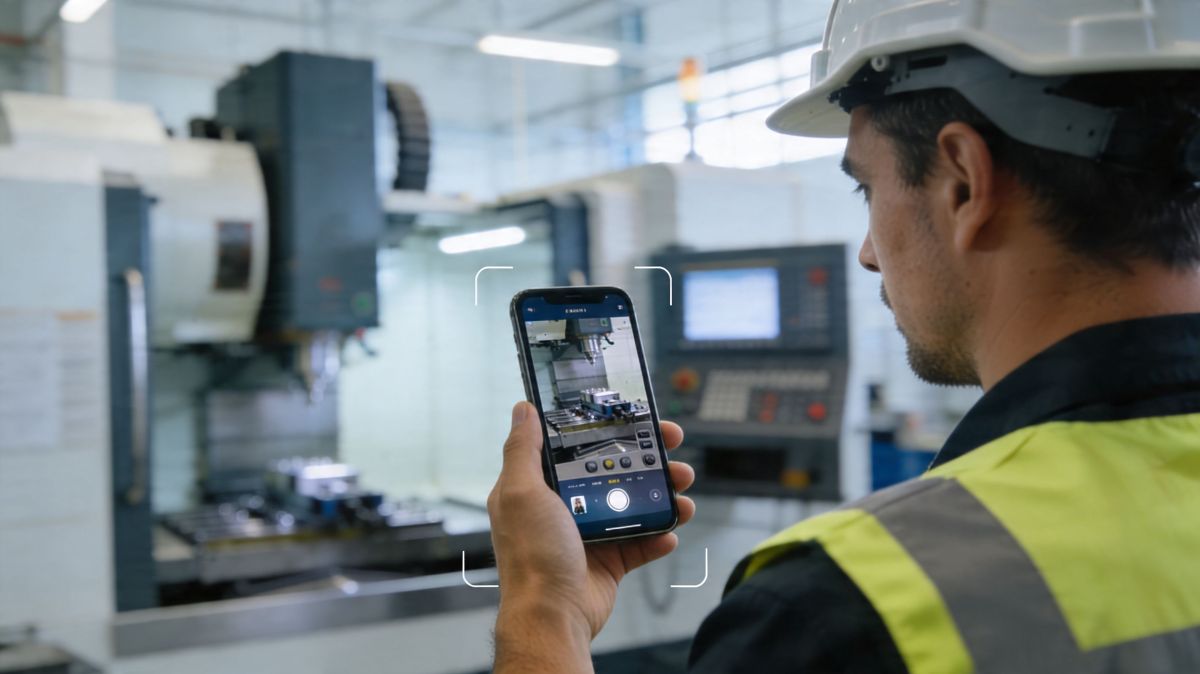 Visuelle Schadensbegutachtung mit tele-LOOK (KI-generiert) (© Solutiness GmbH)