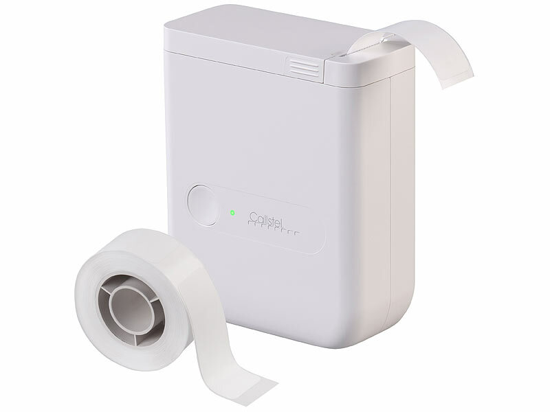 Callstel Mobiler Akku-Thermo-Labeldrucker ELD-105.app mit Bluetooth& App, www.pearl.de (Die Bildrechte liegen bei dem Verfasser der Mitteilung.)