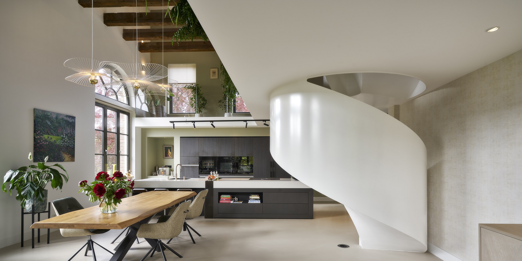 Carré van Bloemendaal - von EeStairs gefertigte Wendeltreppen