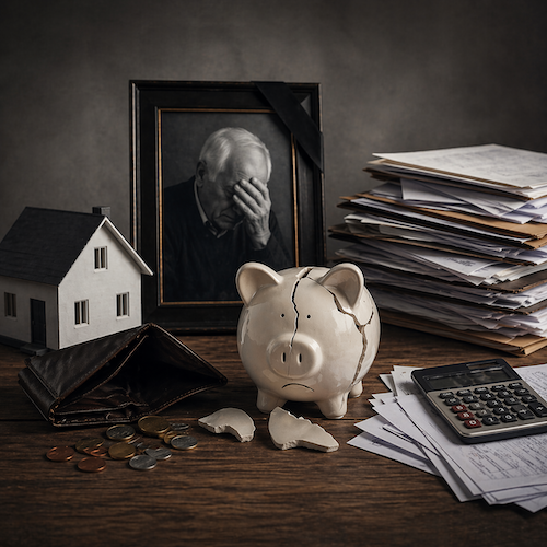 Nachlass ist plötzlich überschuldet
