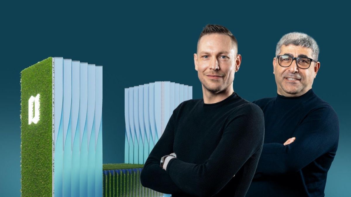 Das Gründerteam der Energy Towers Holding AG: Stephan Ballweg (CEO, l.) und Zeki Akbayir (CTO, r.) (© Energy Towers Holding AG)