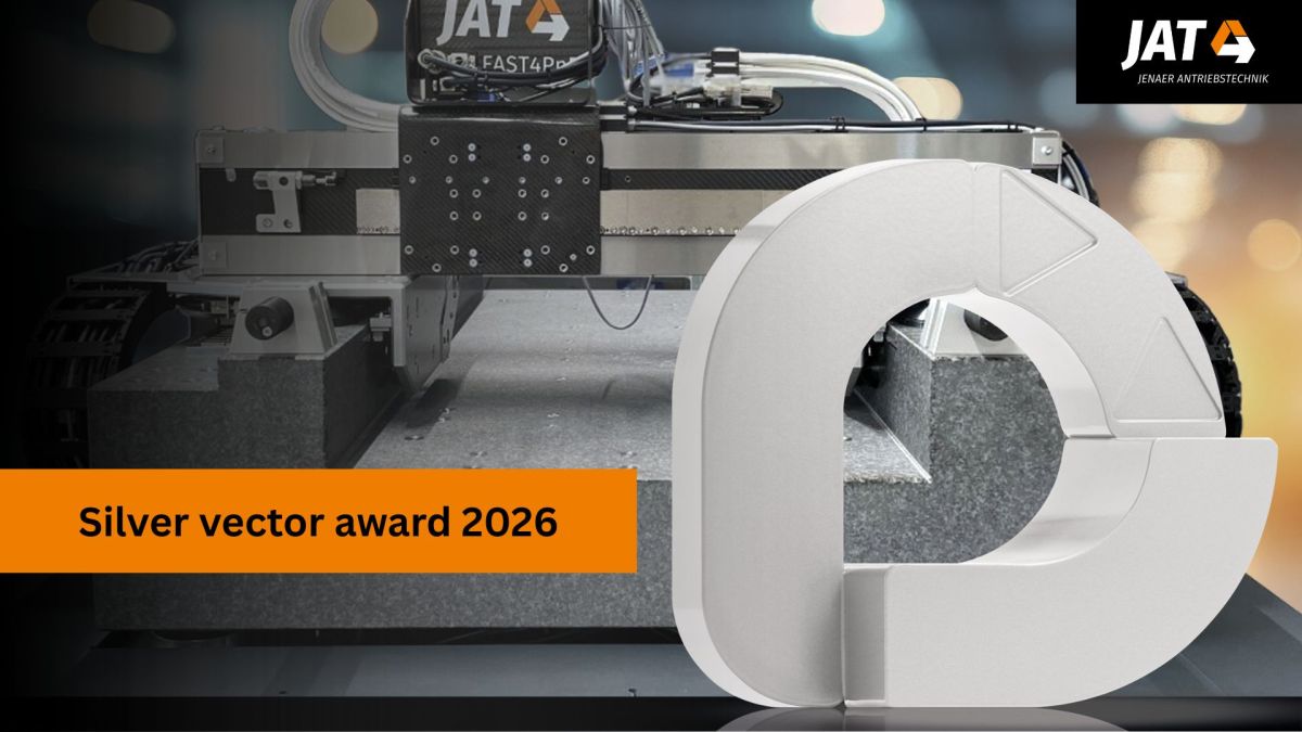 Der silberne vector award geht an die Jenaer Antriebstechnik für das Pick- and Place-System Fast4PnP (© JAT)