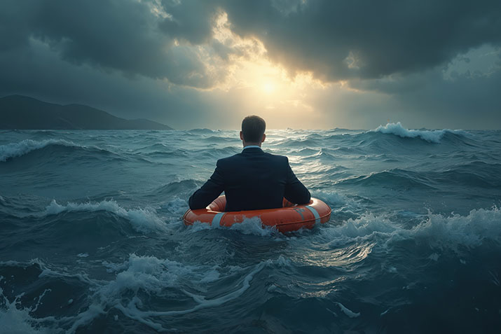 Stark durch Insolvenzwellen (Die Bildrechte liegen bei dem Verfasser der Mitteilung.)