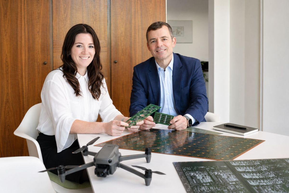 Geschäftsführung Precoplat: Katharina Völker und Andreas Brüggen (© Precoplat / MakroChroma, KI-optimiert)