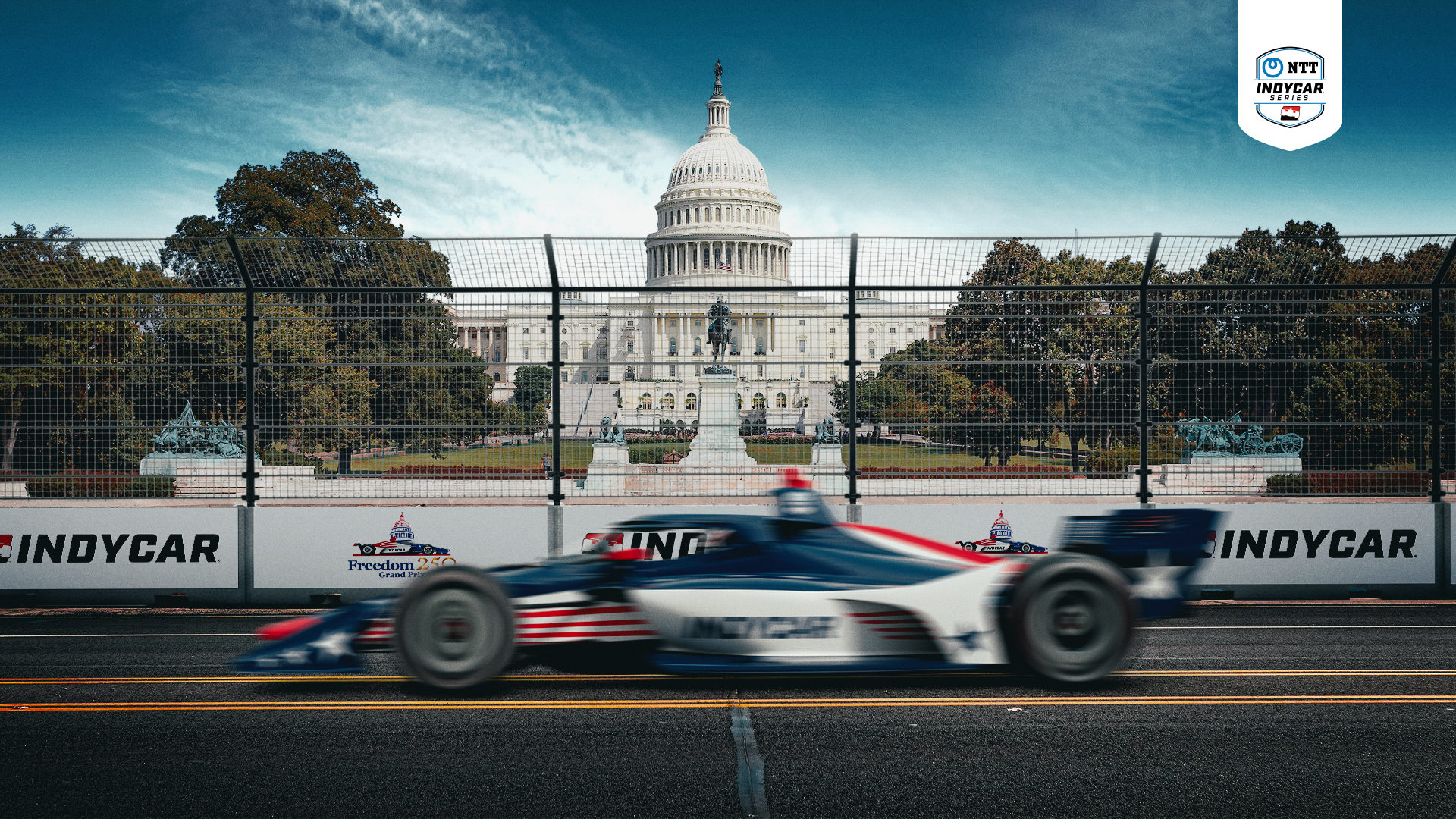 Die IndyCar Series kommt im August 2026 erstmals in die Innenstadt von Washington, DC (Bildquelle: X-Identity/Freedom 250 Grand Prix)