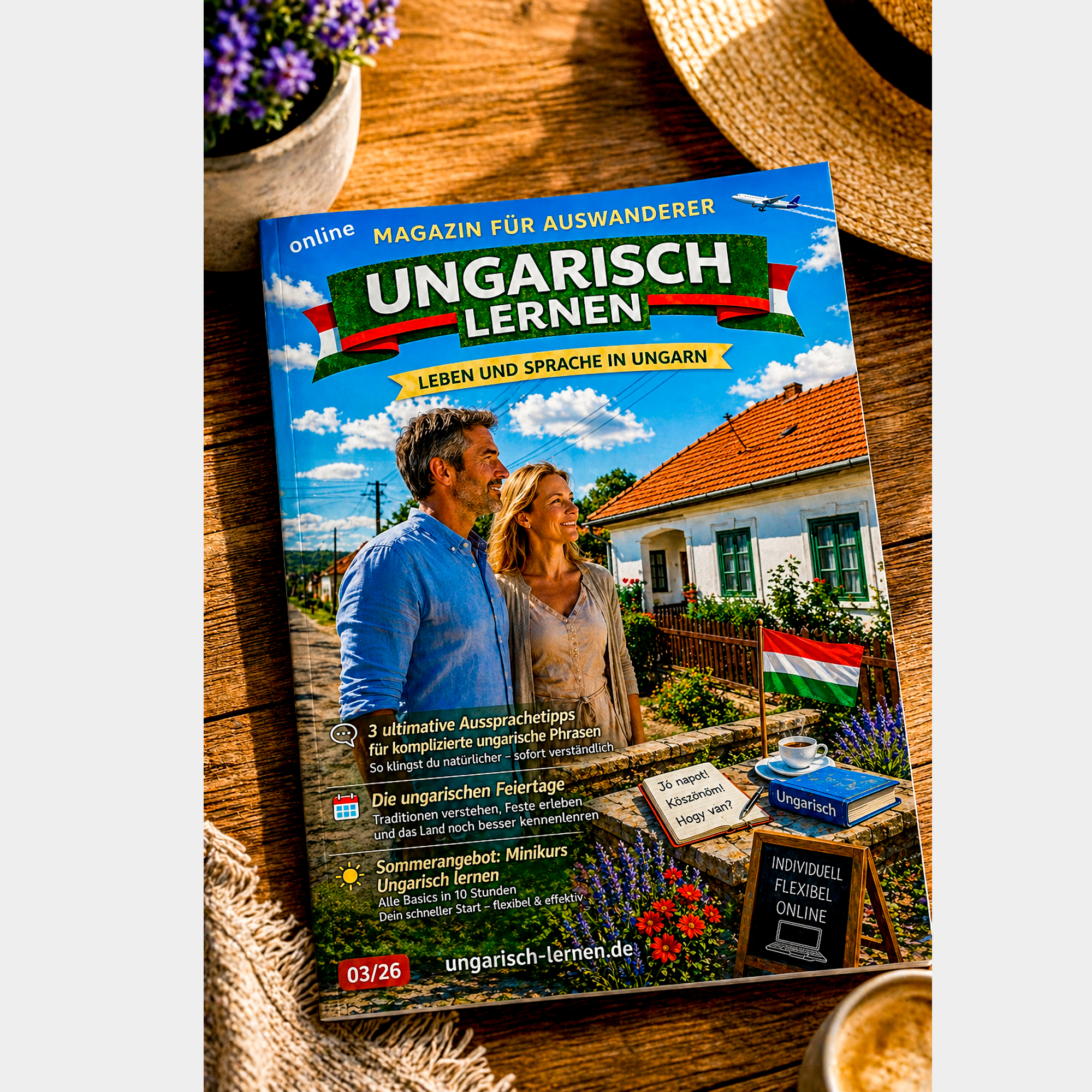 Ungarisch lernen - Sprache & ungarische Kultur. Kostenloses online Magazin 03/26 | Bild: Marion Schanné von ungarisch-lernen.de