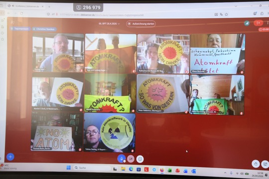 Online-Aktion Tschernobyl, Ökologisch-Demokratische Partei (ÖDP)