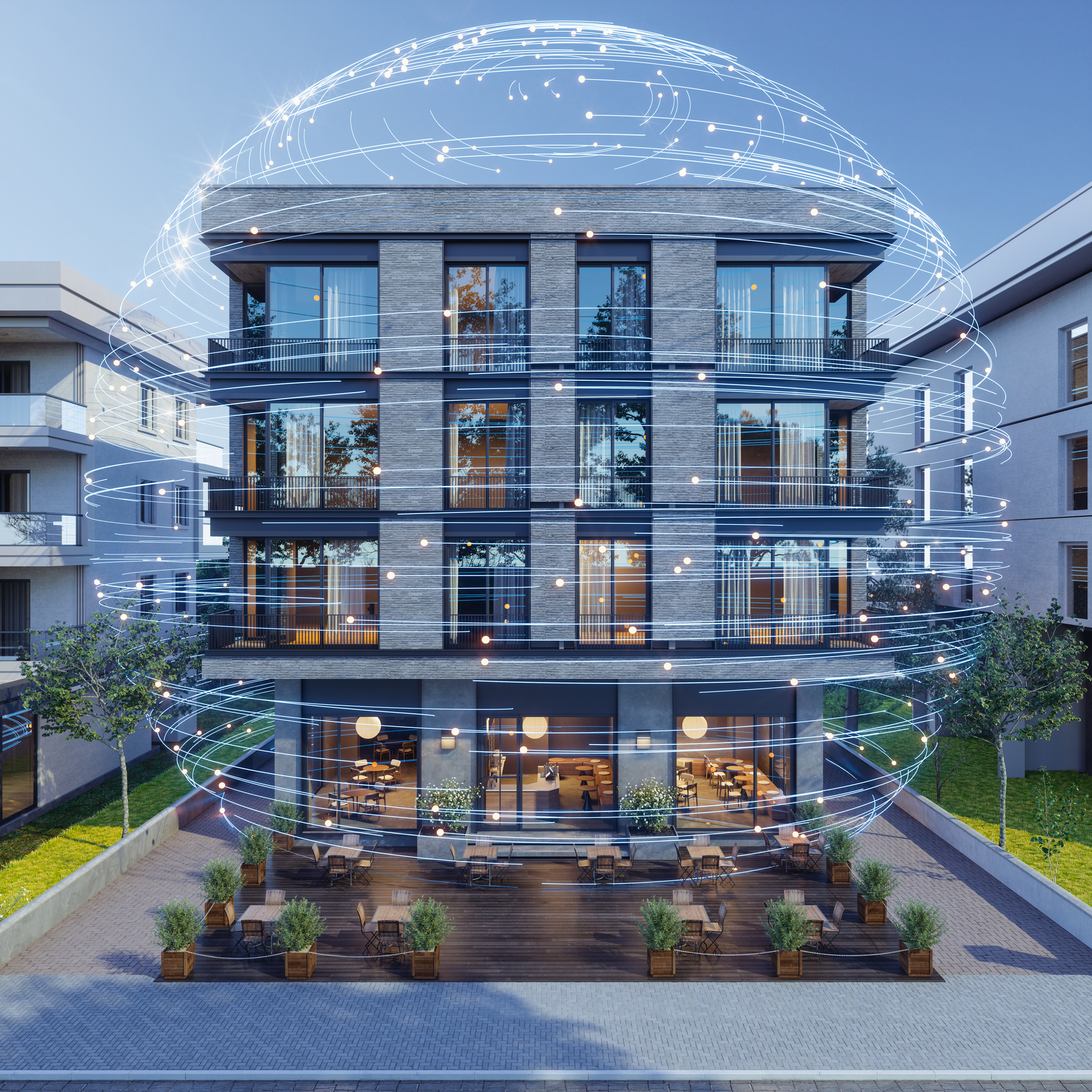 Die Digitalisierung einer Immobilie profitiert davon, wenn die Messtechnik interoperabel ausgeführt wird. (©iStock)