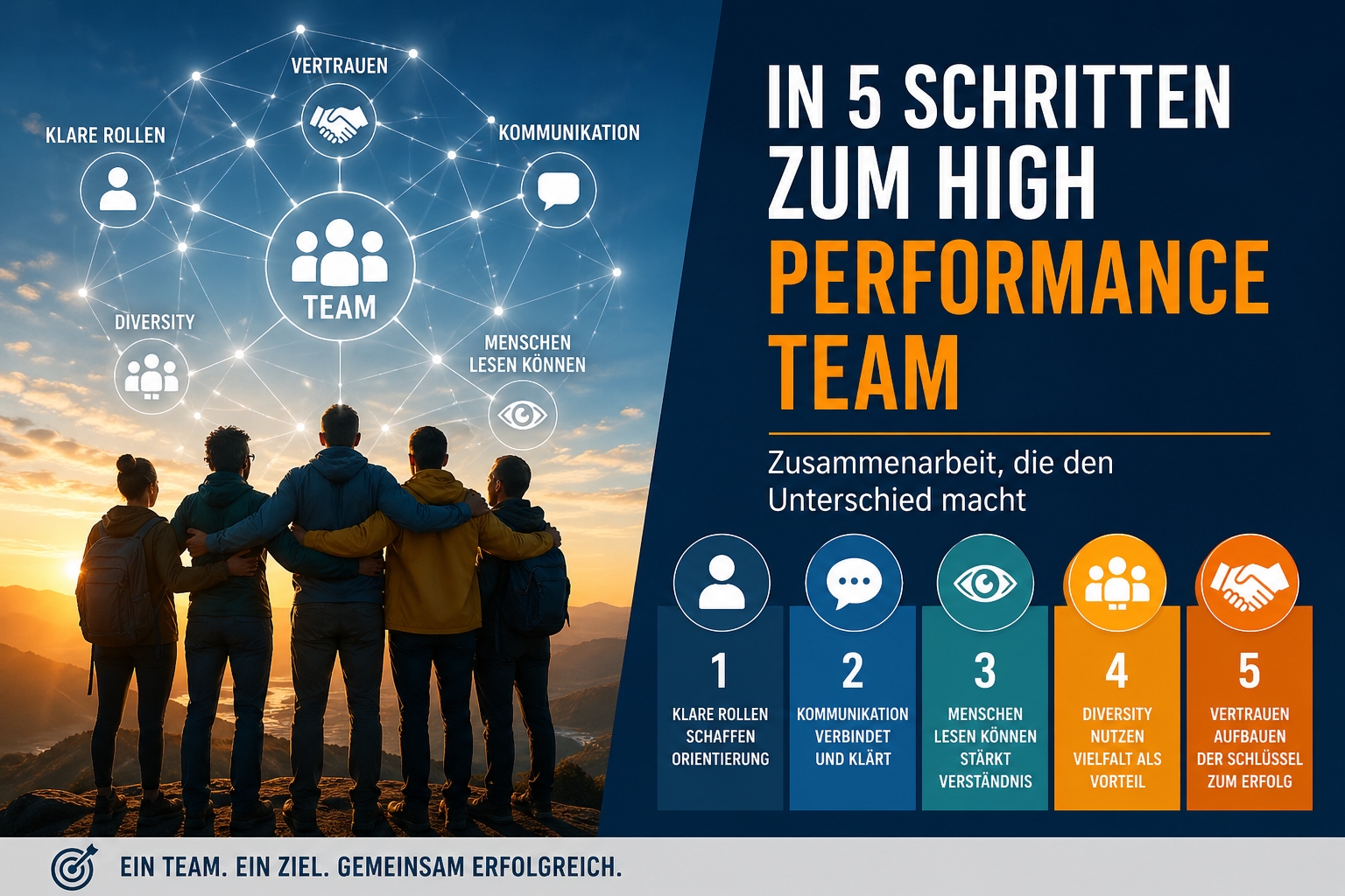 Perfekte Zusammenarbeit ist kein Zufall (Die Bildrechte liegen bei dem Verfasser der Mitteilung.)